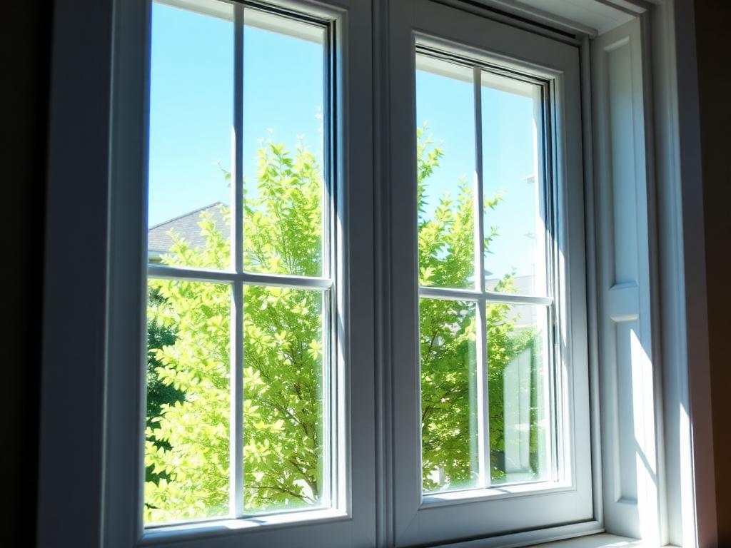 Crystal-clear home windows with sunlight reflecting cleanly